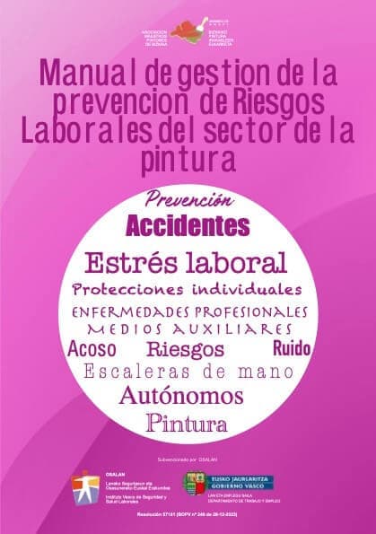Manual de gesti�n de la prevenci�n de Riesgoz laborales del sector de la pintura